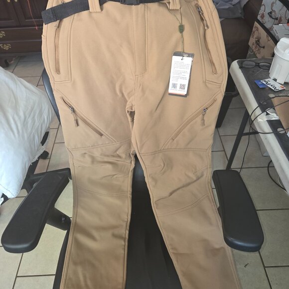 Free Soldier F.A.952303 Mud 30W/30L Fleece Lined Soft Shell Snow pants - Picture 2 of 2